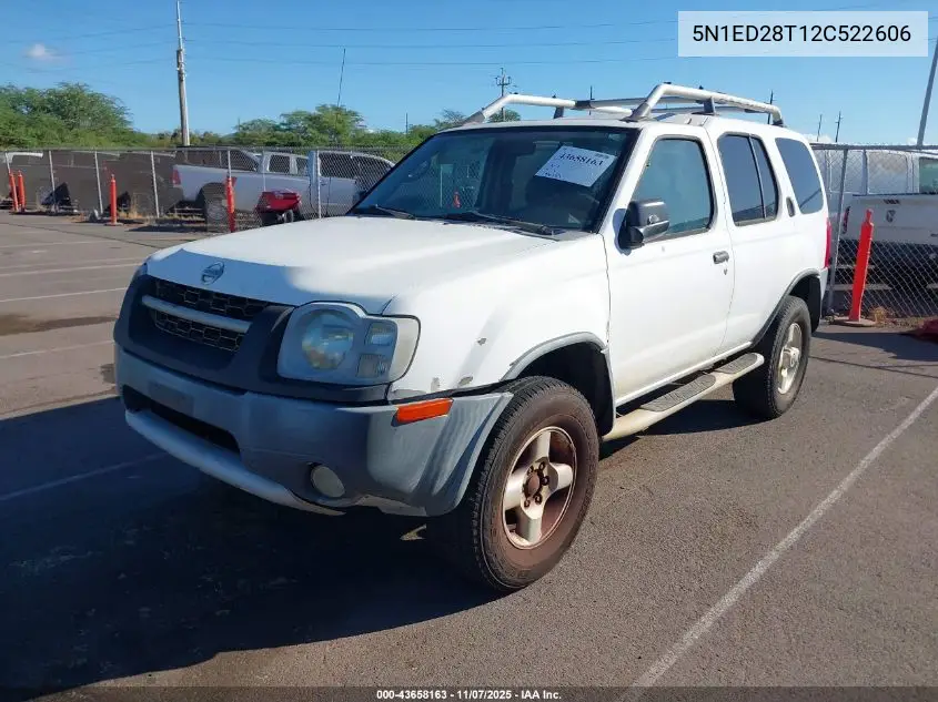 5N1ED28T12C522606 2002 Nissan Xterra Xe