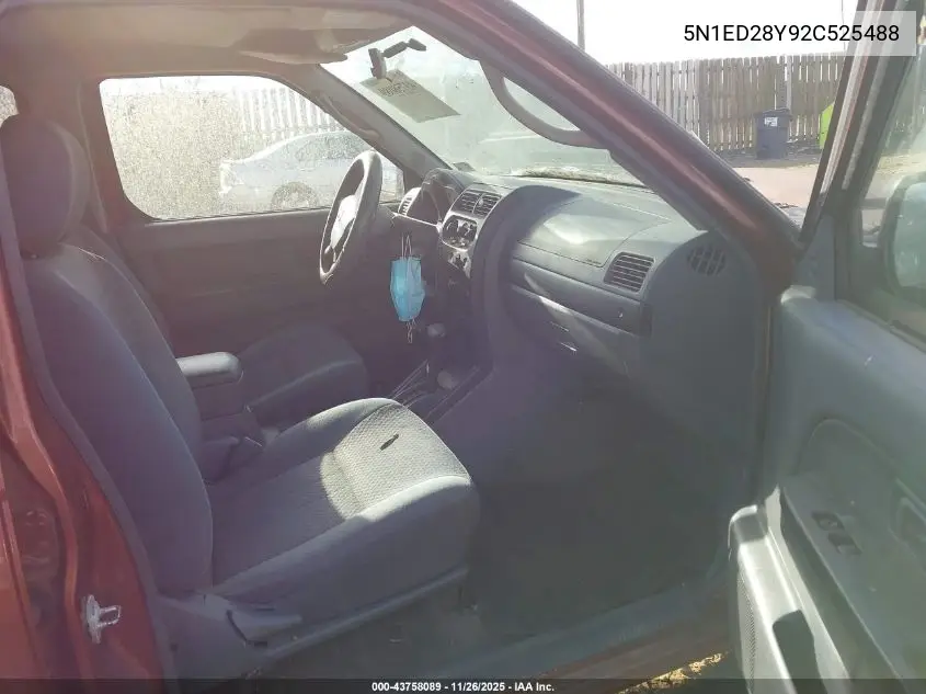 5N1ED28Y92C525488 2002 Nissan Xterra Xe