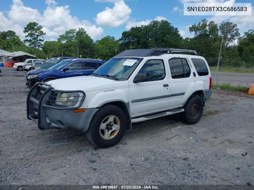 5N1ED28TX3C686583 2003 Nissan Xterra Xe