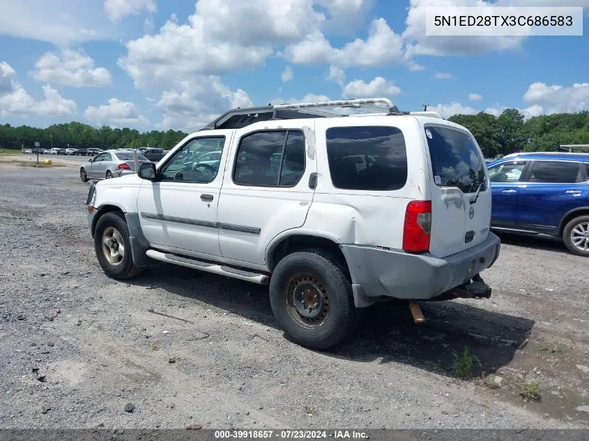 5N1ED28TX3C686583 2003 Nissan Xterra Xe