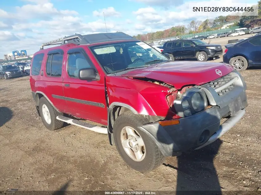 5N1ED28Y83C644456 2003 Nissan Xterra Xe