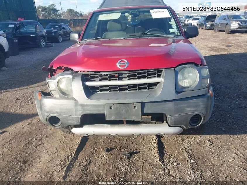 5N1ED28Y83C644456 2003 Nissan Xterra Xe