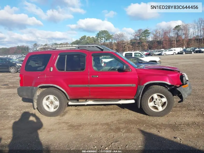 5N1ED28Y83C644456 2003 Nissan Xterra Xe