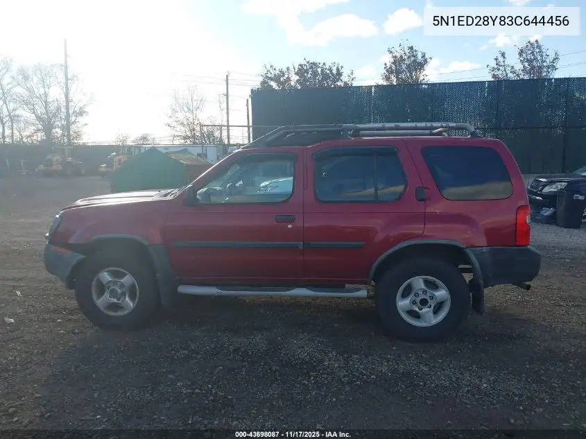 5N1ED28Y83C644456 2003 Nissan Xterra Xe