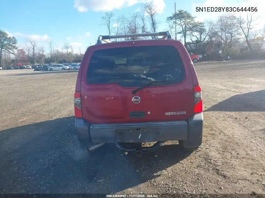 5N1ED28Y83C644456 2003 Nissan Xterra Xe