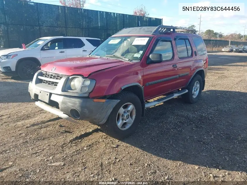5N1ED28Y83C644456 2003 Nissan Xterra Xe