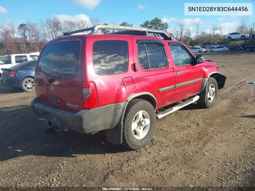 5N1ED28Y83C644456 2003 Nissan Xterra Xe
