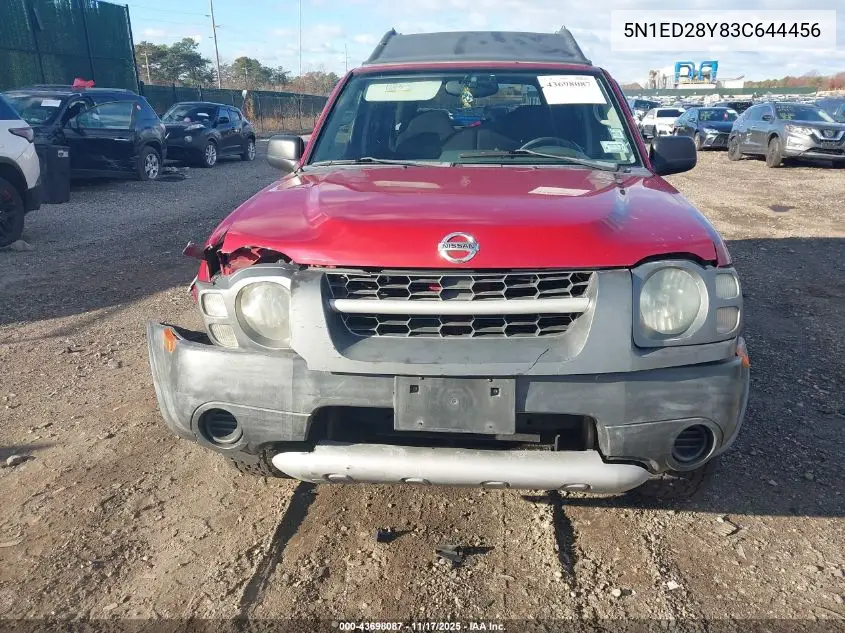 5N1ED28Y83C644456 2003 Nissan Xterra Xe