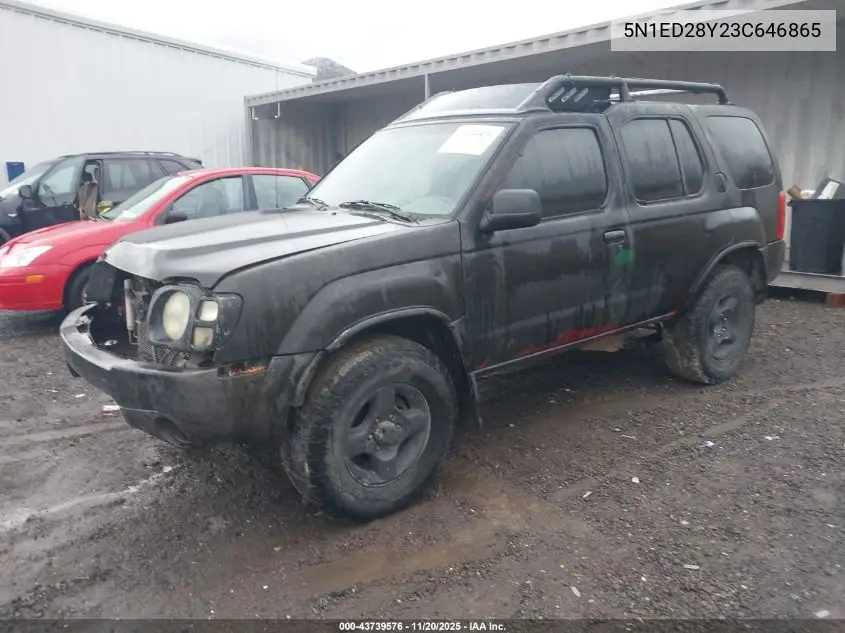 5N1ED28Y23C646865 2003 Nissan Xterra Xe