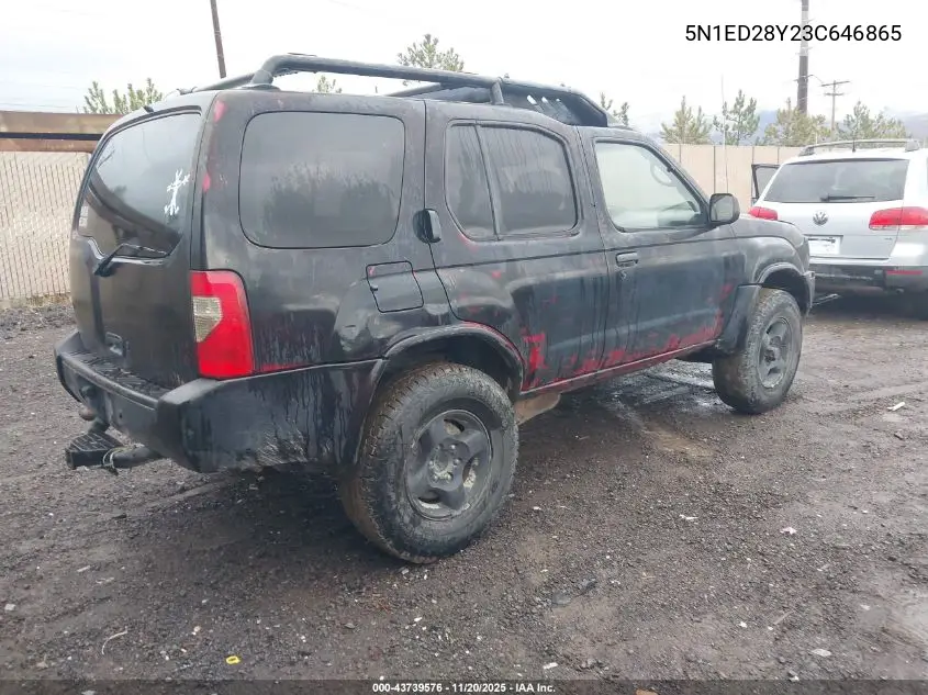 5N1ED28Y23C646865 2003 Nissan Xterra Xe