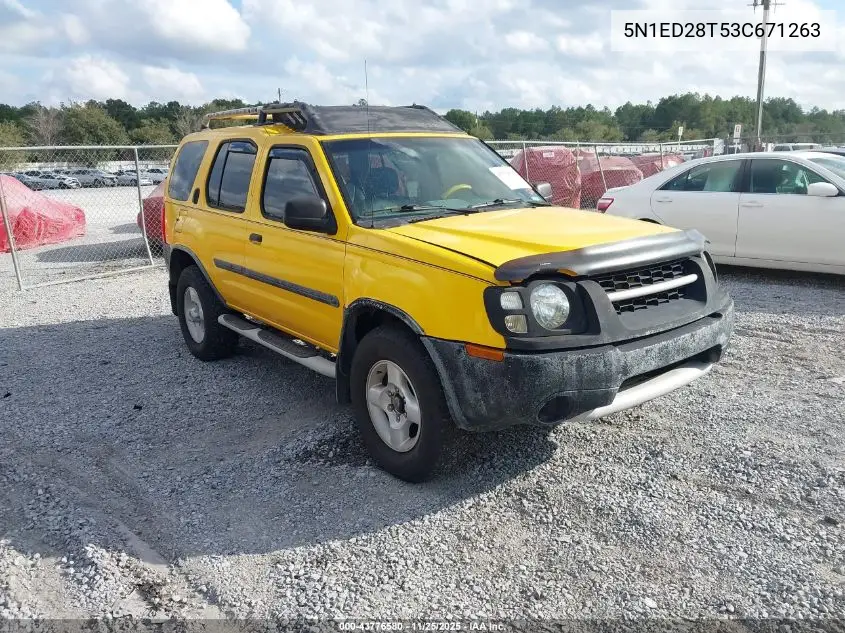 5N1ED28T53C671263 2003 Nissan Xterra Xe