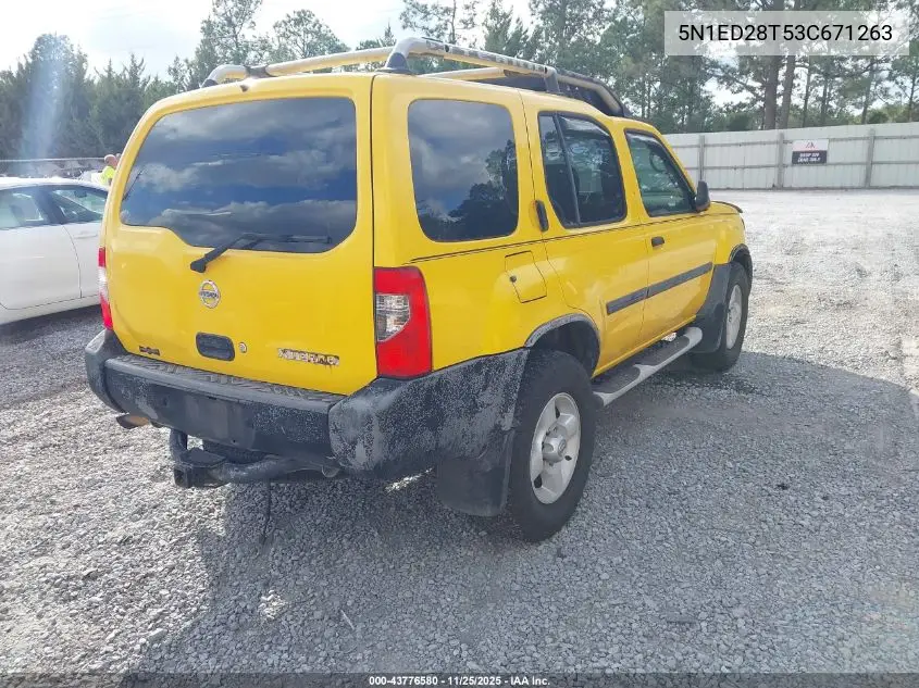 5N1ED28T53C671263 2003 Nissan Xterra Xe