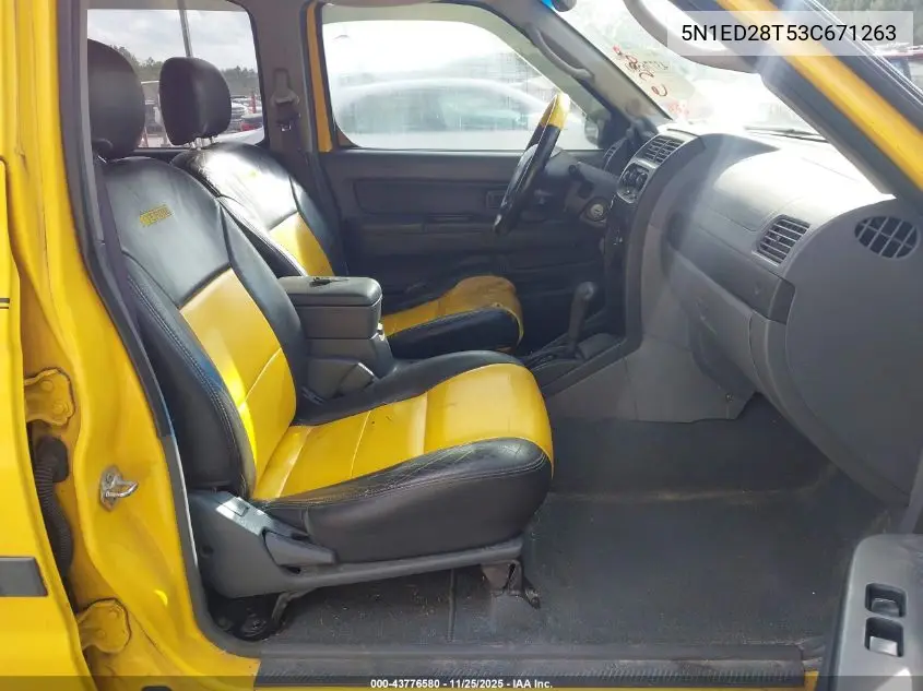 5N1ED28T53C671263 2003 Nissan Xterra Xe