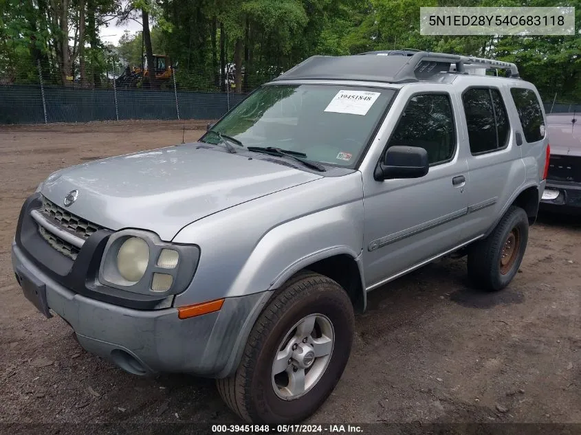 5N1ED28Y54C683118 2004 Nissan Xterra Xe