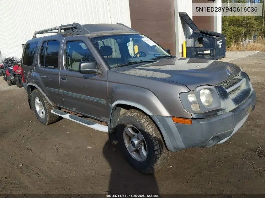 5N1ED28Y94C616036 2004 Nissan Xterra Xe