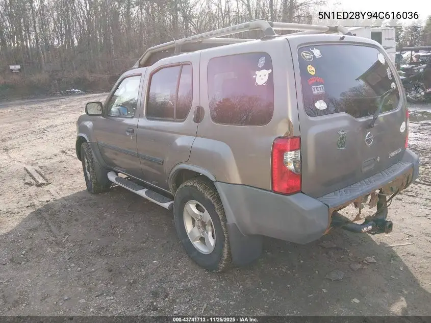 5N1ED28Y94C616036 2004 Nissan Xterra Xe