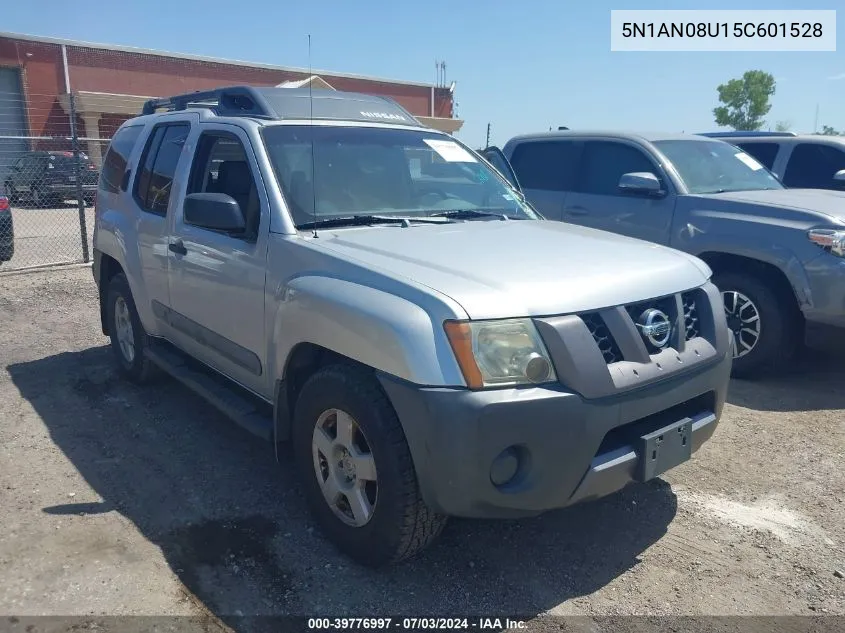 5N1AN08U15C601528 2005 Nissan Xterra S