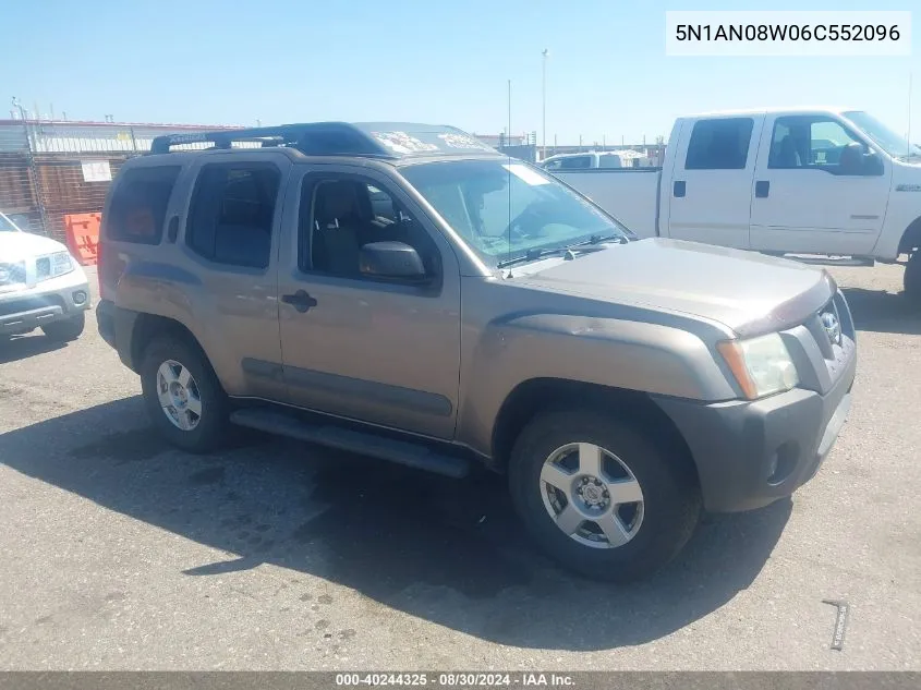 5N1AN08W06C552096 2006 Nissan Xterra S