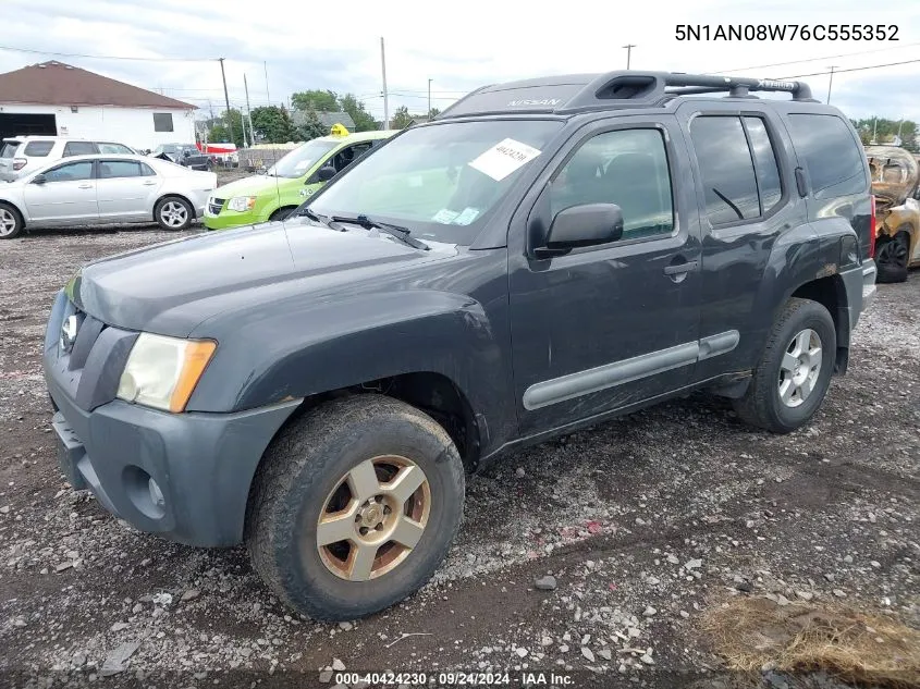 5N1AN08W76C555352 2006 Nissan Xterra S