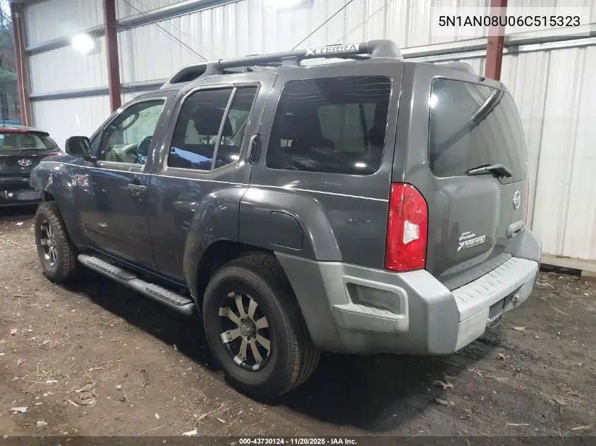 5N1AN08U06C515323 2006 Nissan Xterra S
