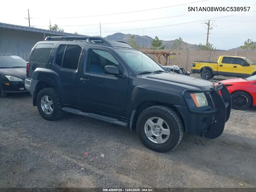 5N1AN08W06C538957 2006 Nissan Xterra Se