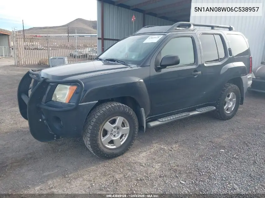 5N1AN08W06C538957 2006 Nissan Xterra Se