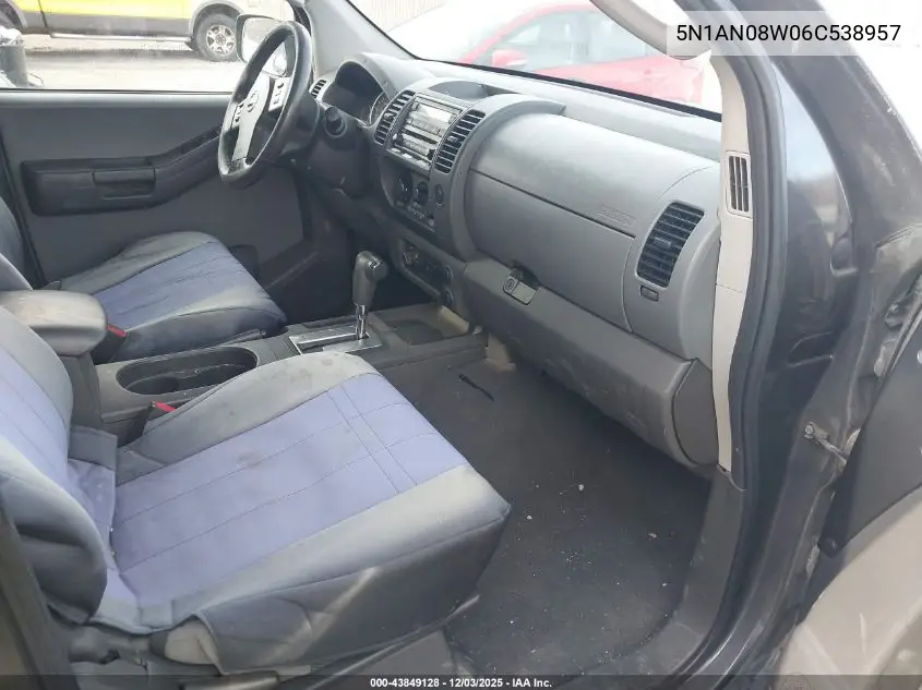 5N1AN08W06C538957 2006 Nissan Xterra Se