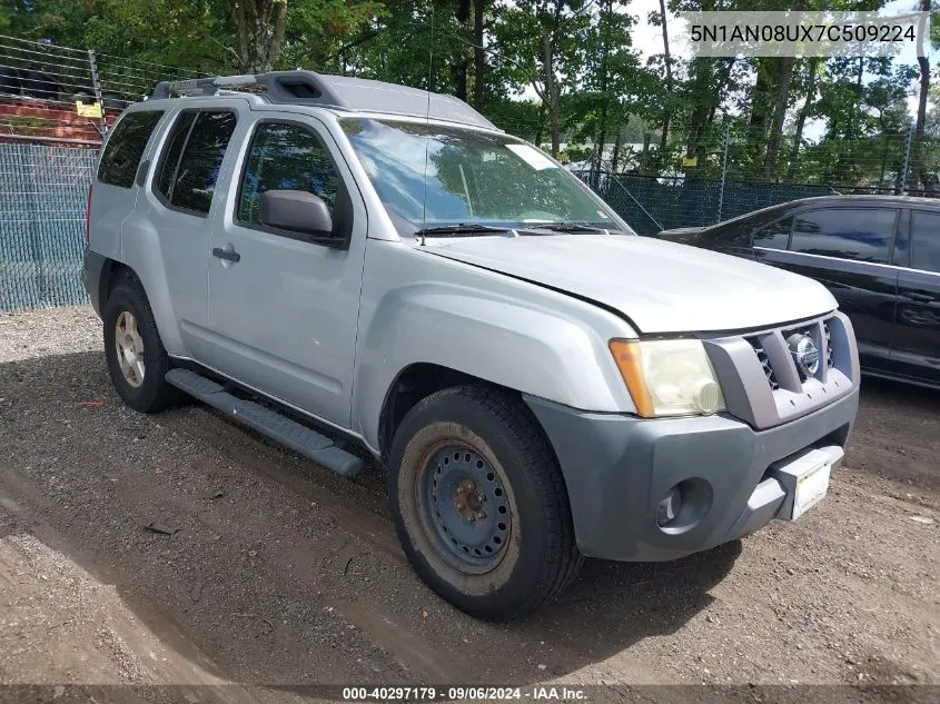 5N1AN08UX7C509224 2007 Nissan Xterra S