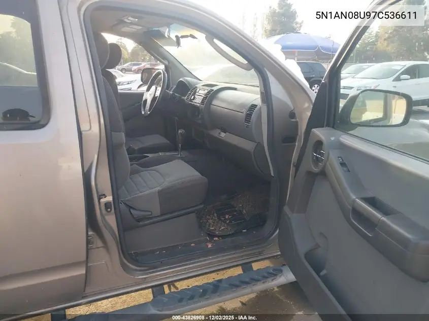 5N1AN08U97C536611 2007 Nissan Xterra S