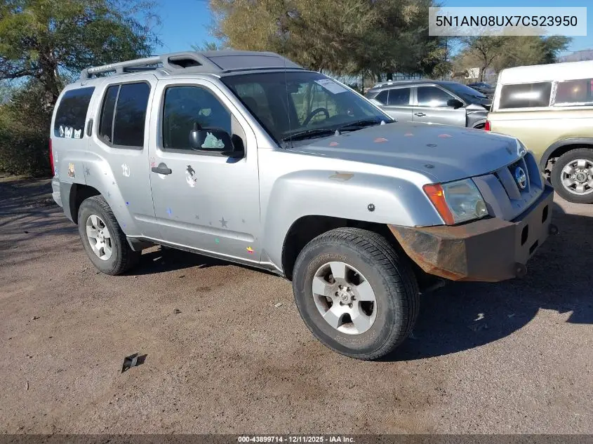 5N1AN08UX7C523950 2007 Nissan Xterra S