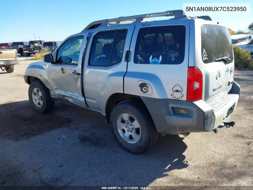 5N1AN08UX7C523950 2007 Nissan Xterra S