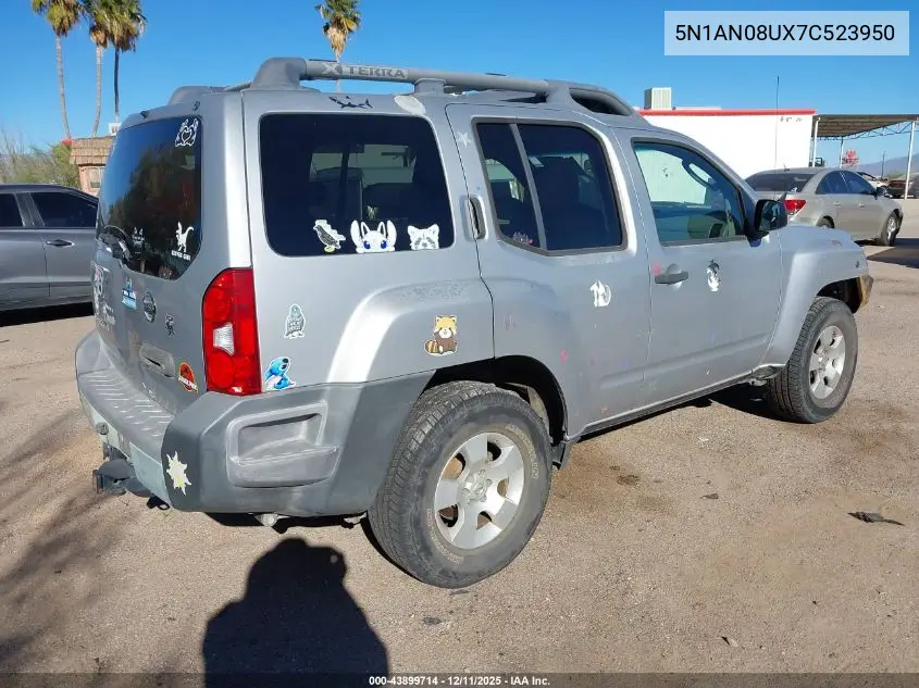 5N1AN08UX7C523950 2007 Nissan Xterra S