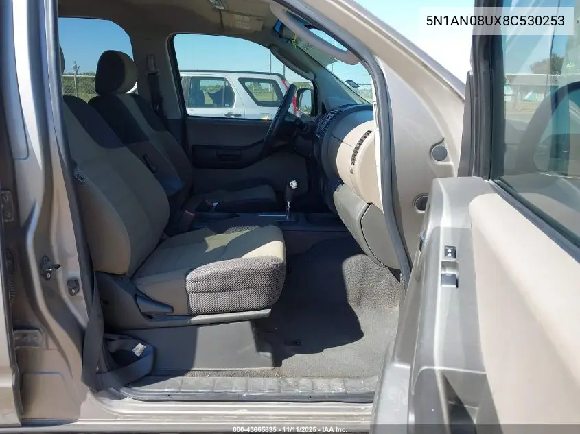 5N1AN08UX8C530253 2008 Nissan Xterra S