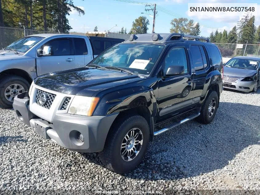 5N1AN0NW8AC507548 2010 Nissan Xterra Off Road