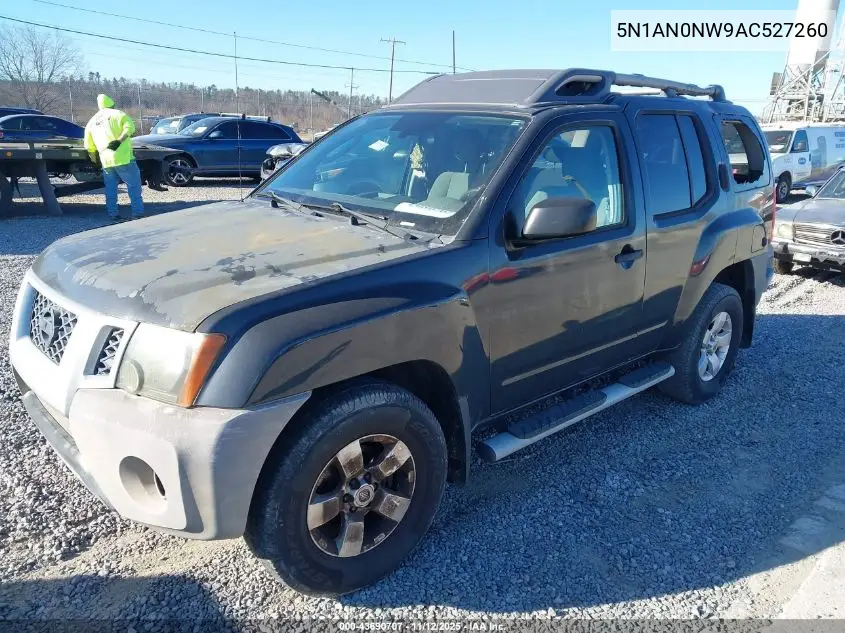 5N1AN0NW9AC527260 2010 Nissan Xterra S
