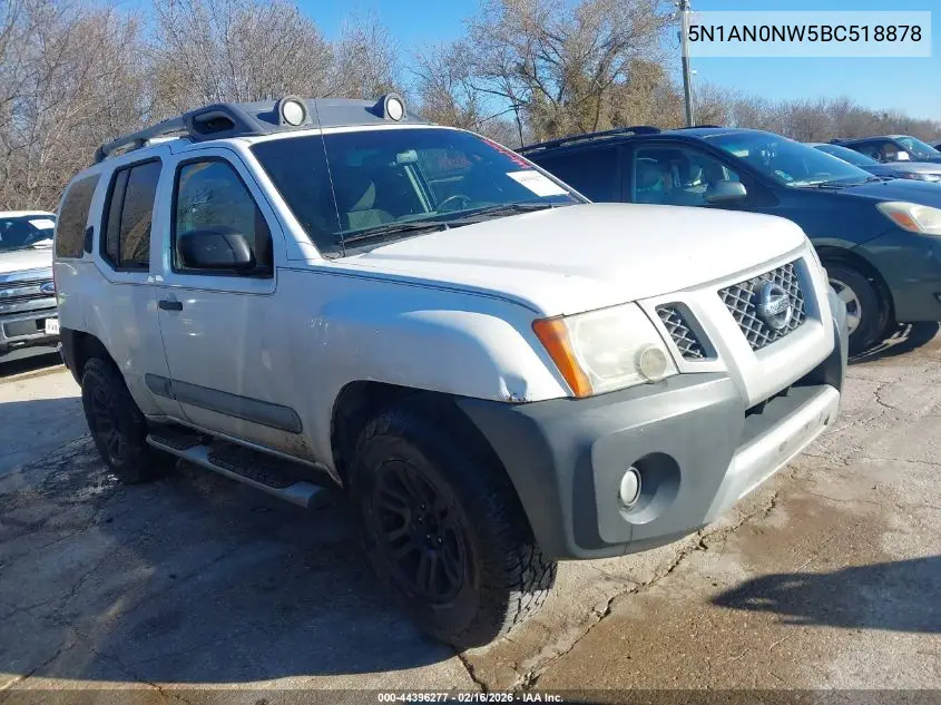 5N1AN0NW5BC518878 2011 Nissan Xterra Pro-4X