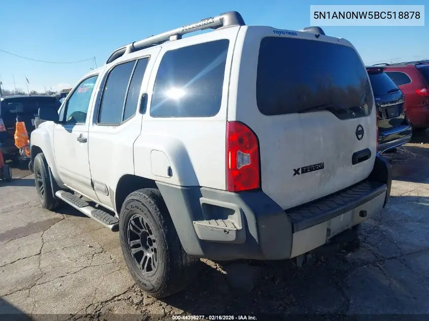 5N1AN0NW5BC518878 2011 Nissan Xterra Pro-4X