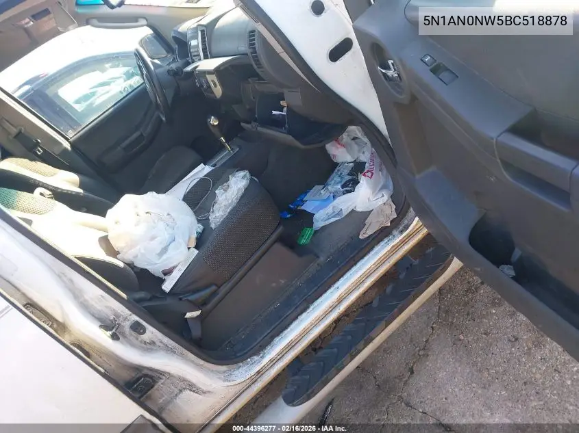5N1AN0NW5BC518878 2011 Nissan Xterra Pro-4X