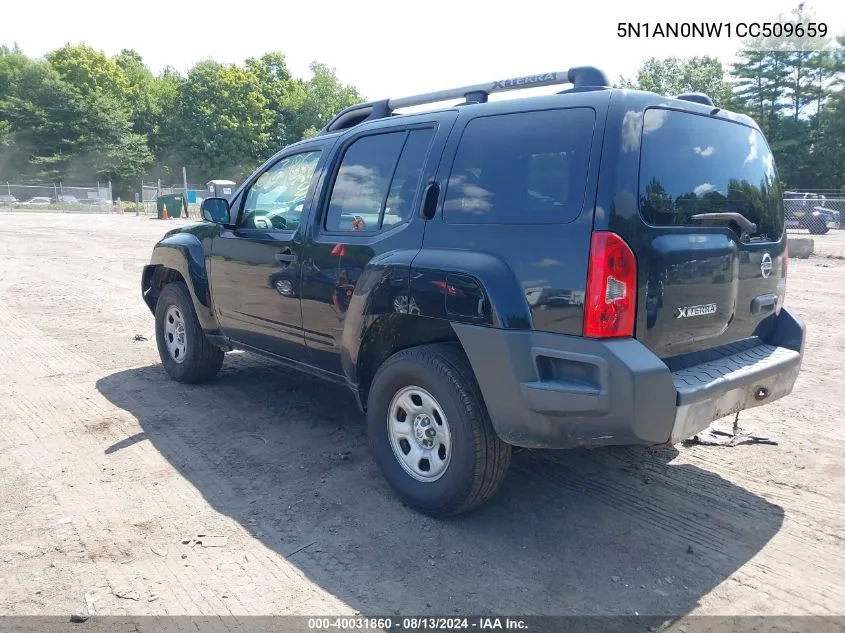 5N1AN0NW1CC509659 2012 Nissan Xterra X