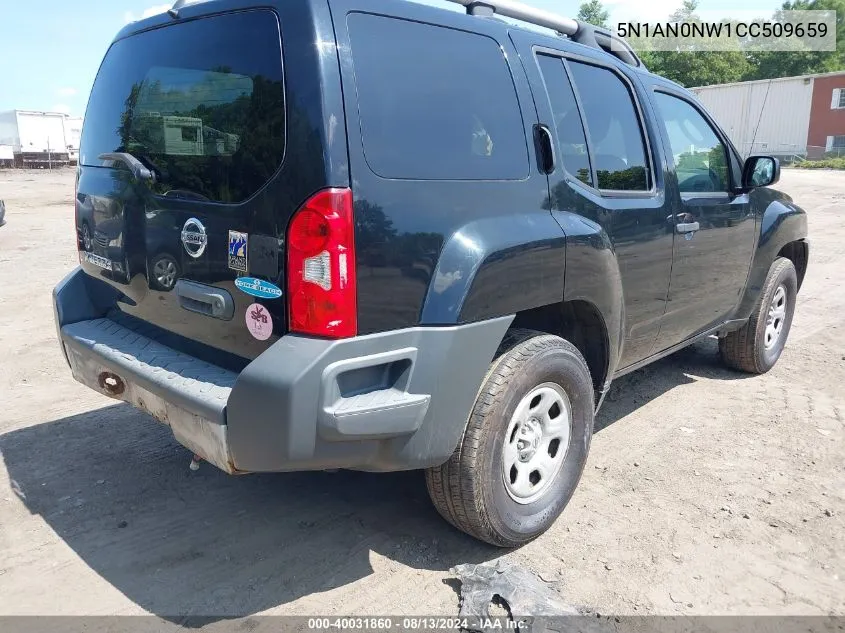 5N1AN0NW1CC509659 2012 Nissan Xterra X