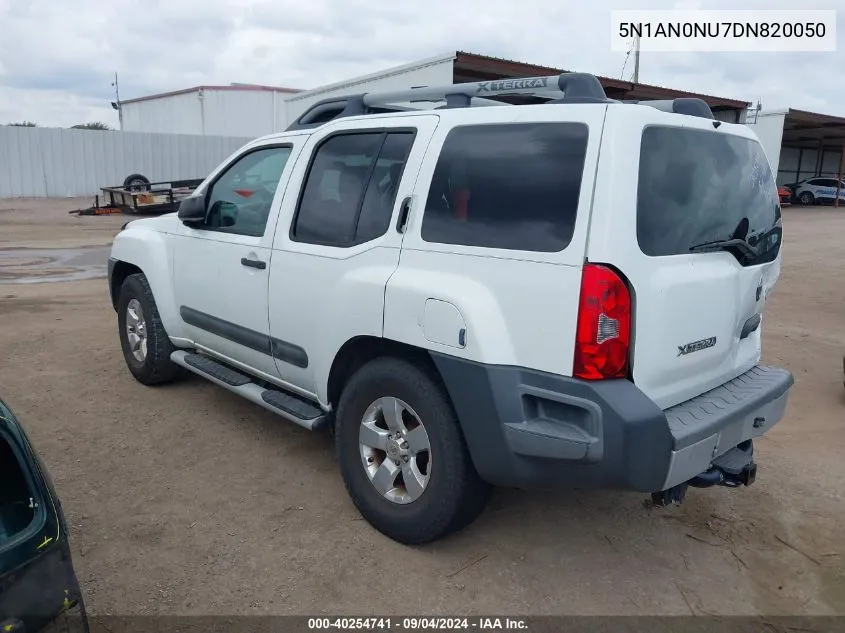 5N1AN0NU7DN820050 2013 Nissan Xterra S