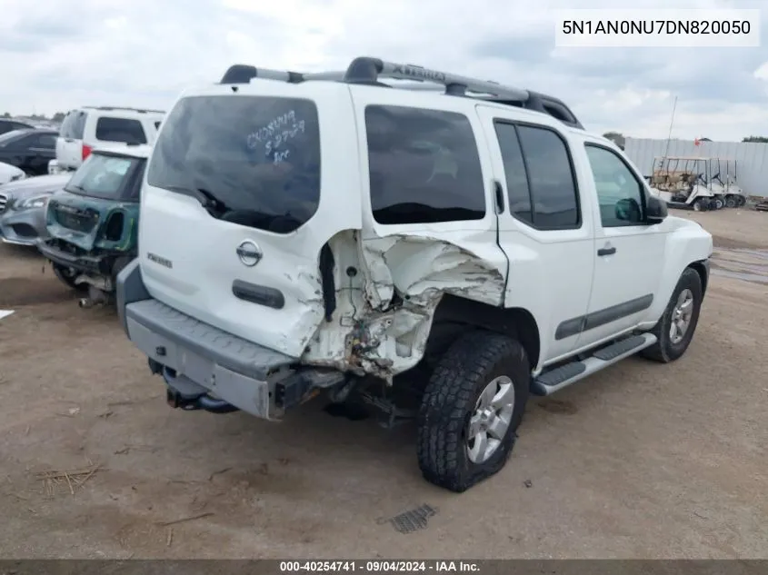 5N1AN0NU7DN820050 2013 Nissan Xterra S