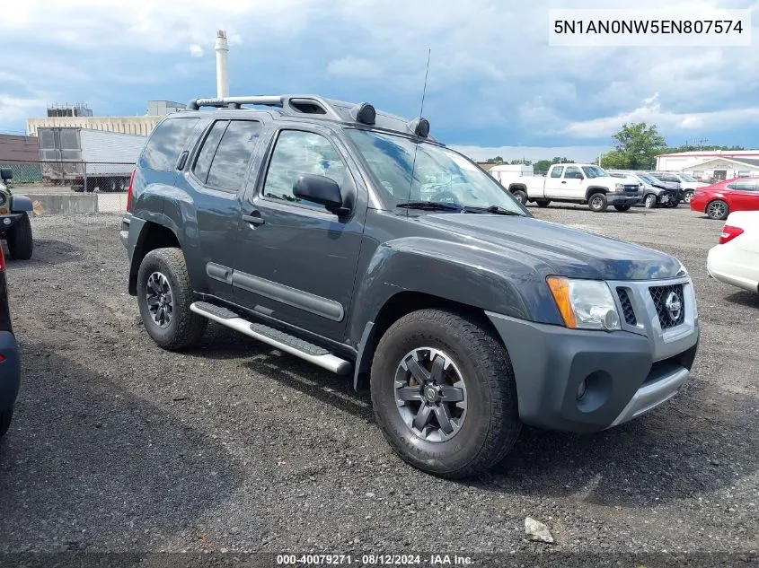 5N1AN0NW5EN807574 2014 Nissan Xterra Pro-4X