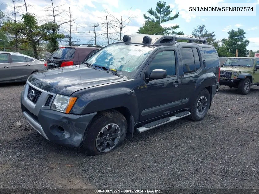 5N1AN0NW5EN807574 2014 Nissan Xterra Pro-4X