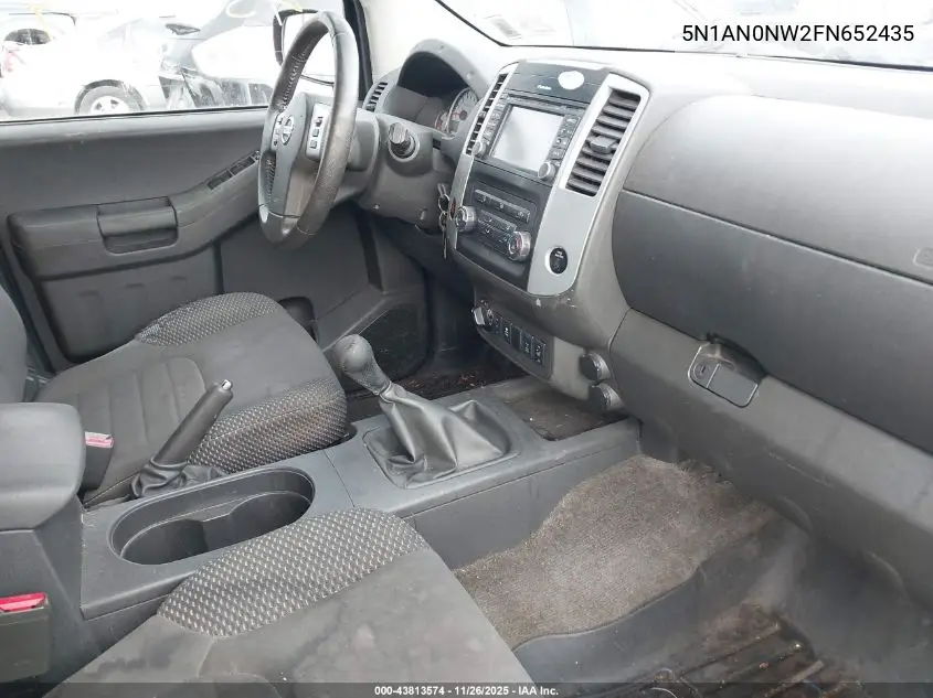 5N1AN0NW2FN652435 2015 Nissan Xterra Pro-4X