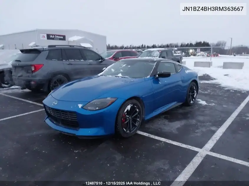 JN1BZ4BH3RM363667 2024 Nissan Z Performance