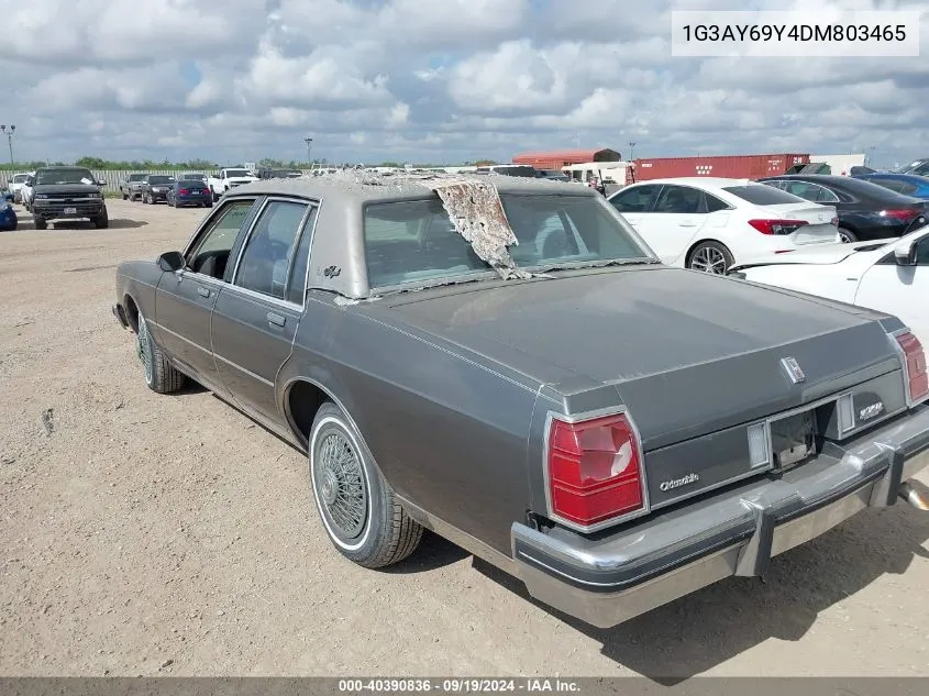 1G3AY69Y4DM803465 1983 Oldsmobile Delta 88 Royale Brougham