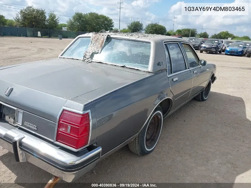 1G3AY69Y4DM803465 1983 Oldsmobile Delta 88 Royale Brougham