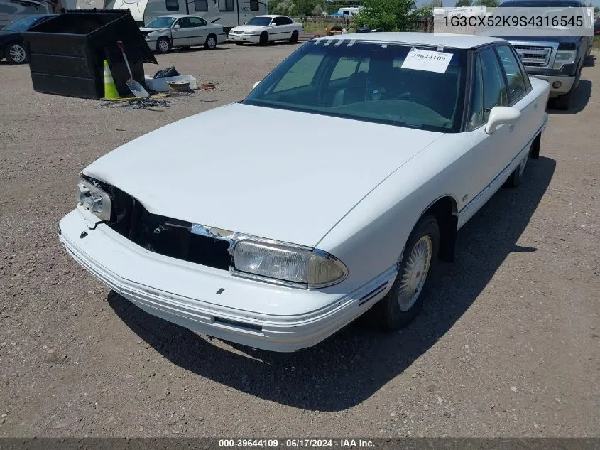 1G3CX52K9S4316545 1995 Oldsmobile 98 Regency Elite