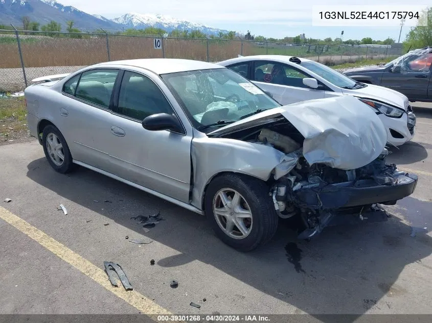 1G3NL52E44C175794 2004 Oldsmobile Alero Gl1